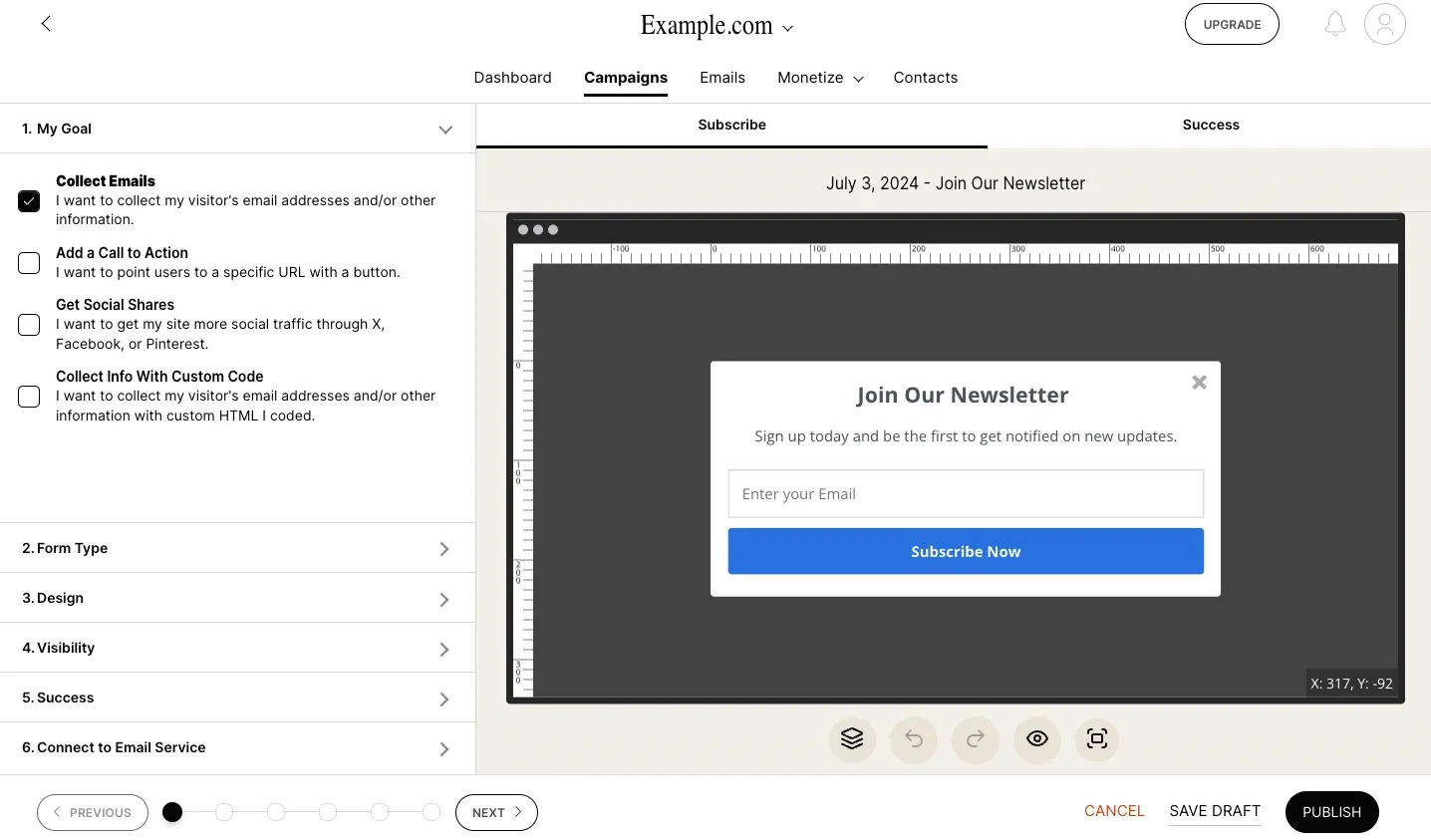 review of popup tool