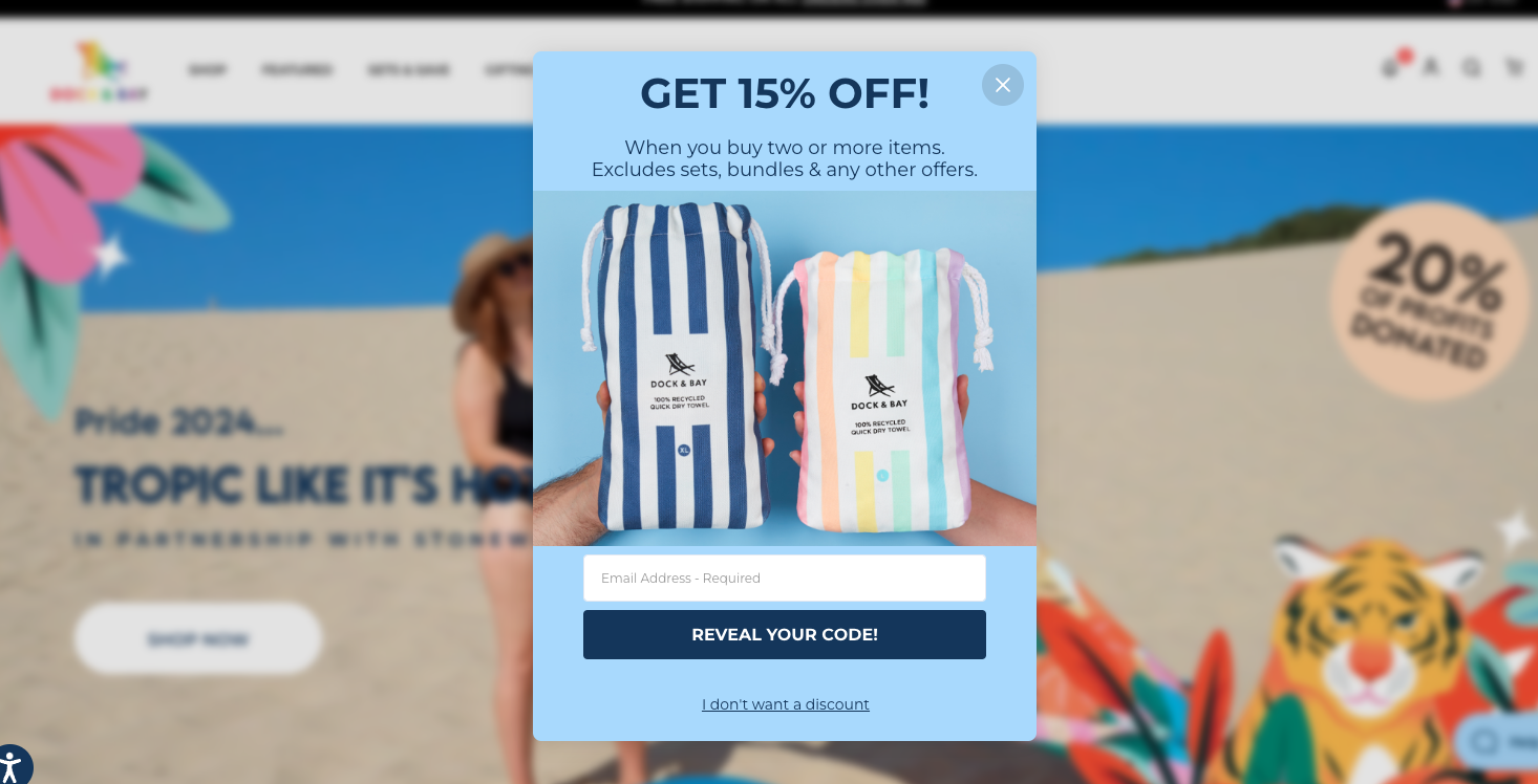 email signup campaign with discount