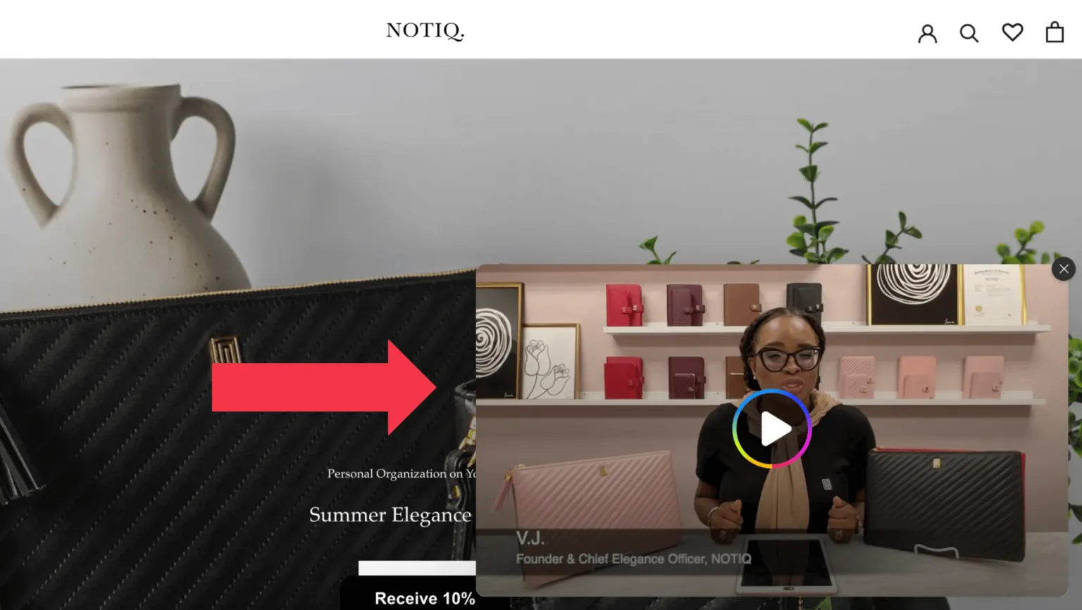 video popup