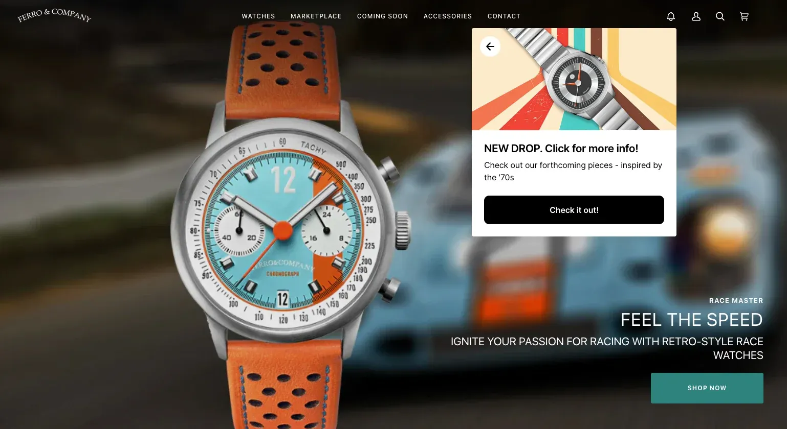 product drop promotions