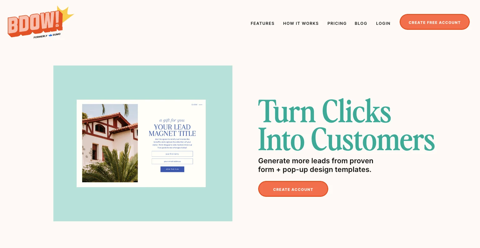 bdow homepage