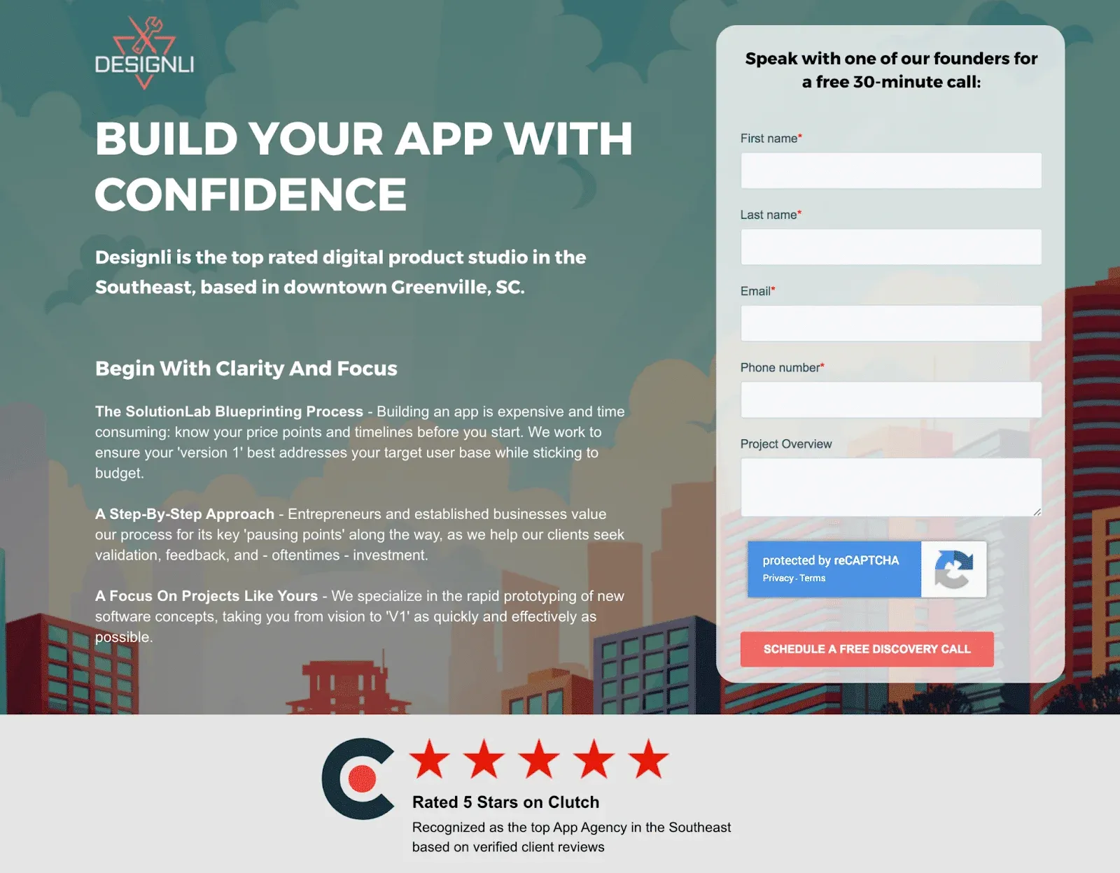 landing page for getting more email subscribers