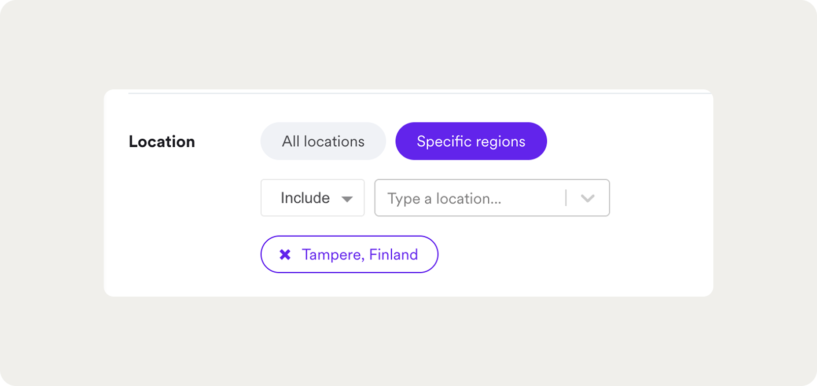 geolocation targeting