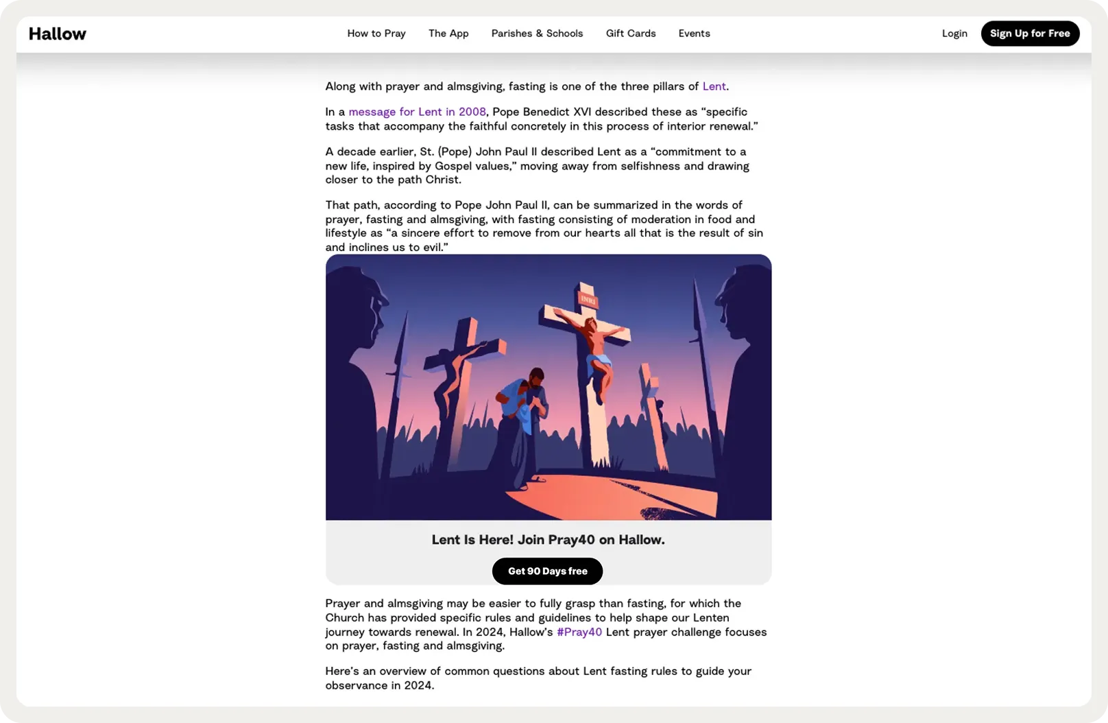 Hallow engages 42K leads and increases app downloads
