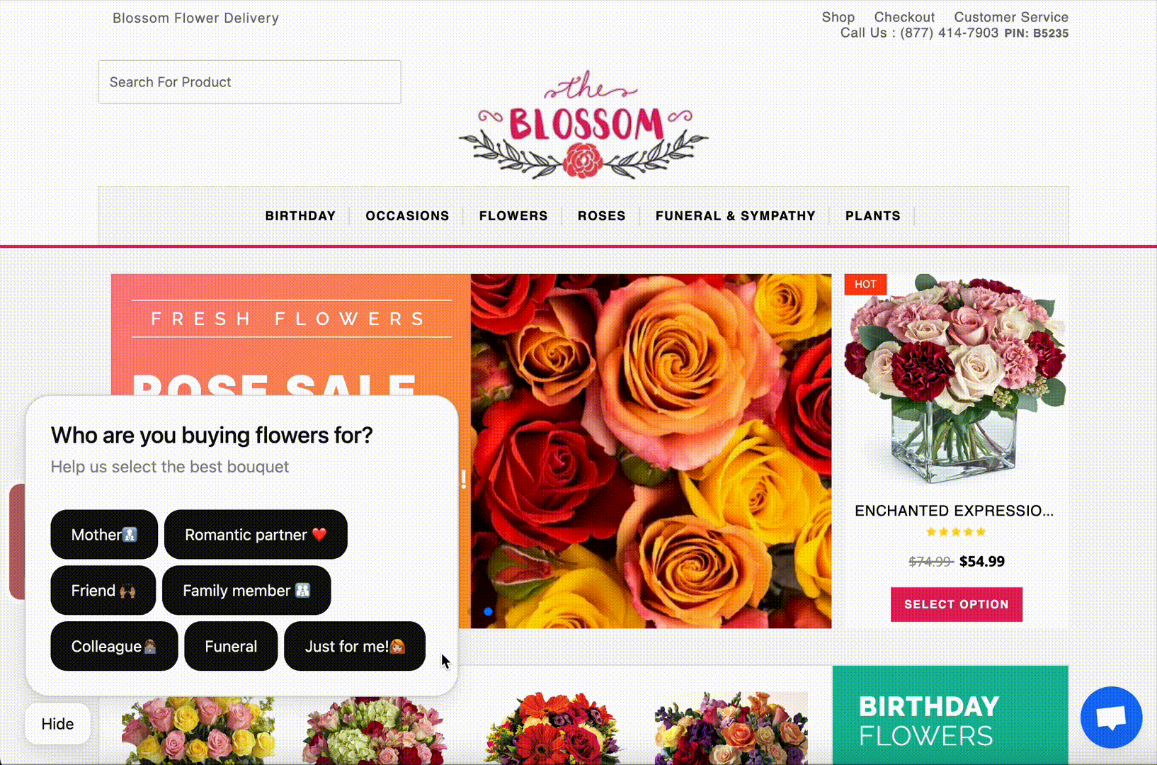 Blossom Quiz