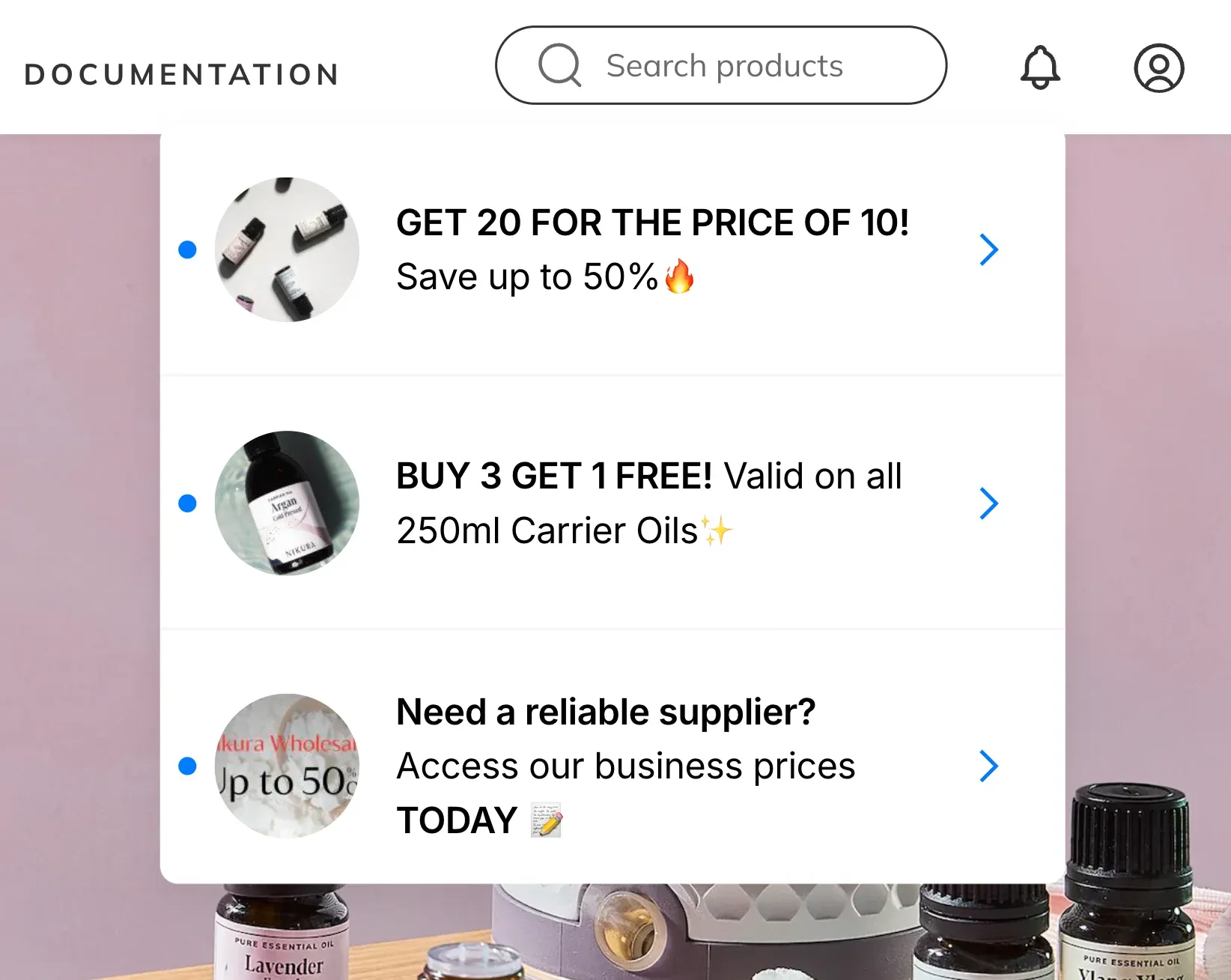 feed opened on nikura