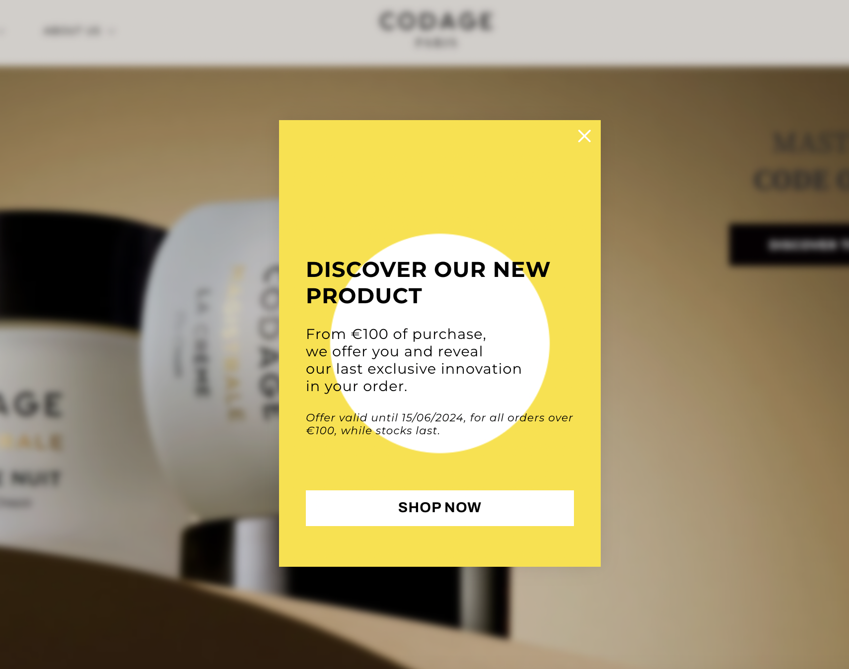 example of popup campaign