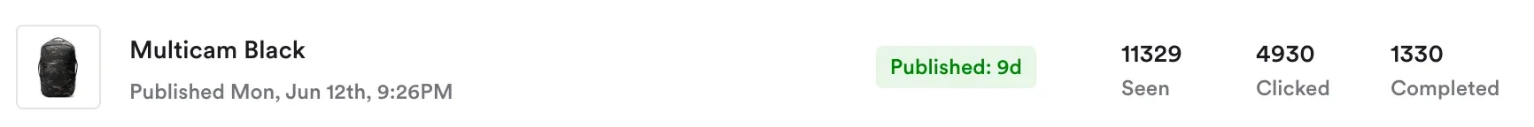 onsite notification feed wisepops campaign