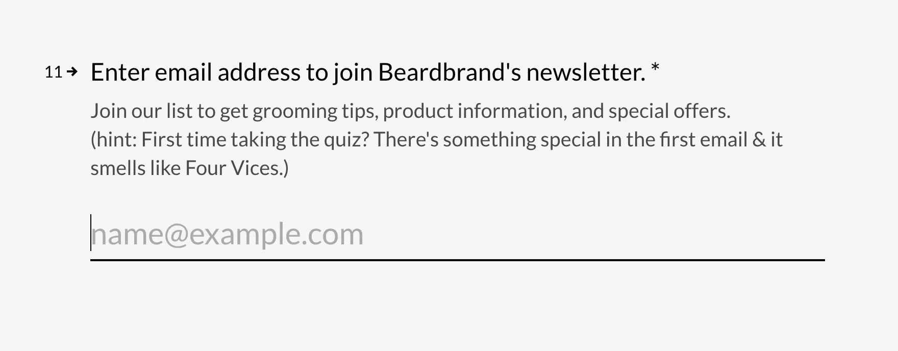 conversion form beardbrand