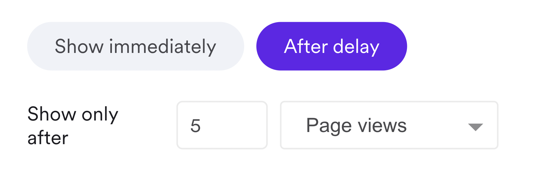 delay in campaign display