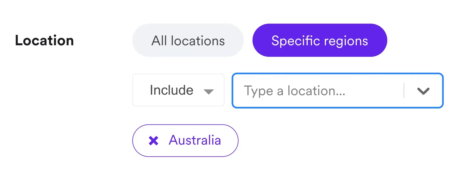 targeting australian visitors