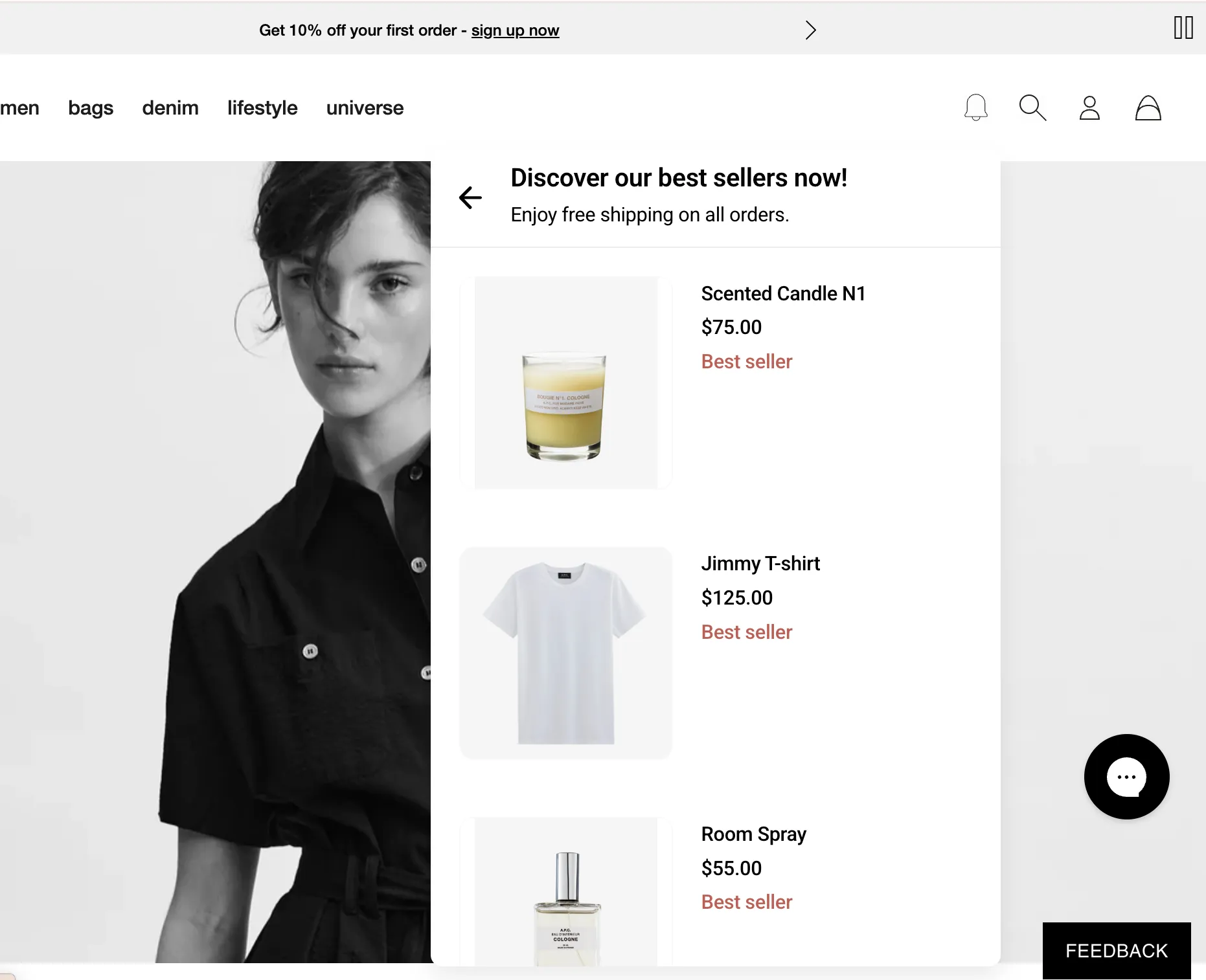 promote bestsellers shopify