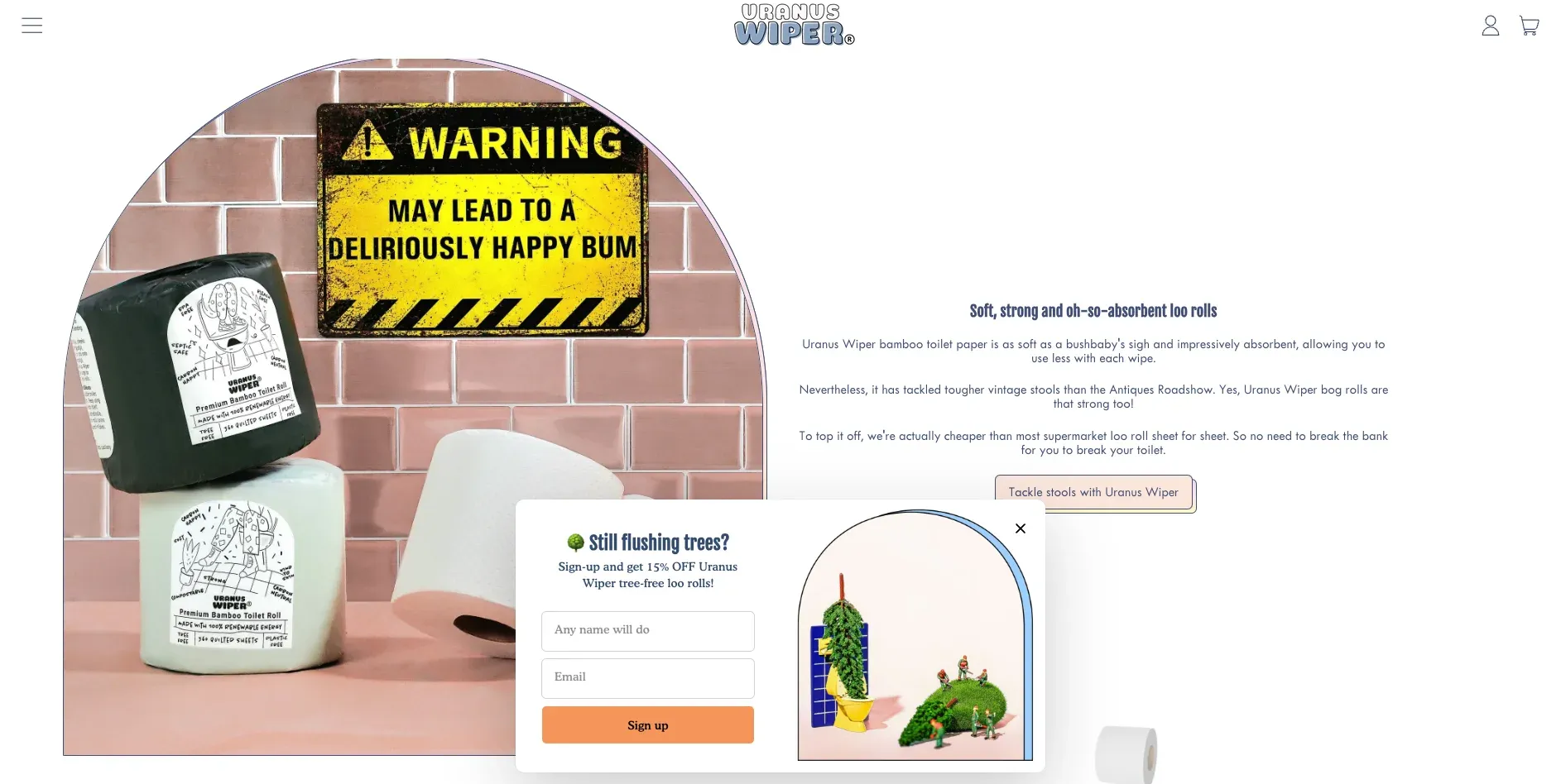 wisepops campaign example