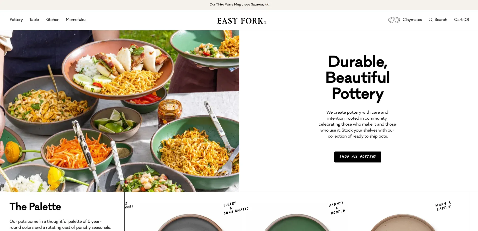 east fork ecommerce website design