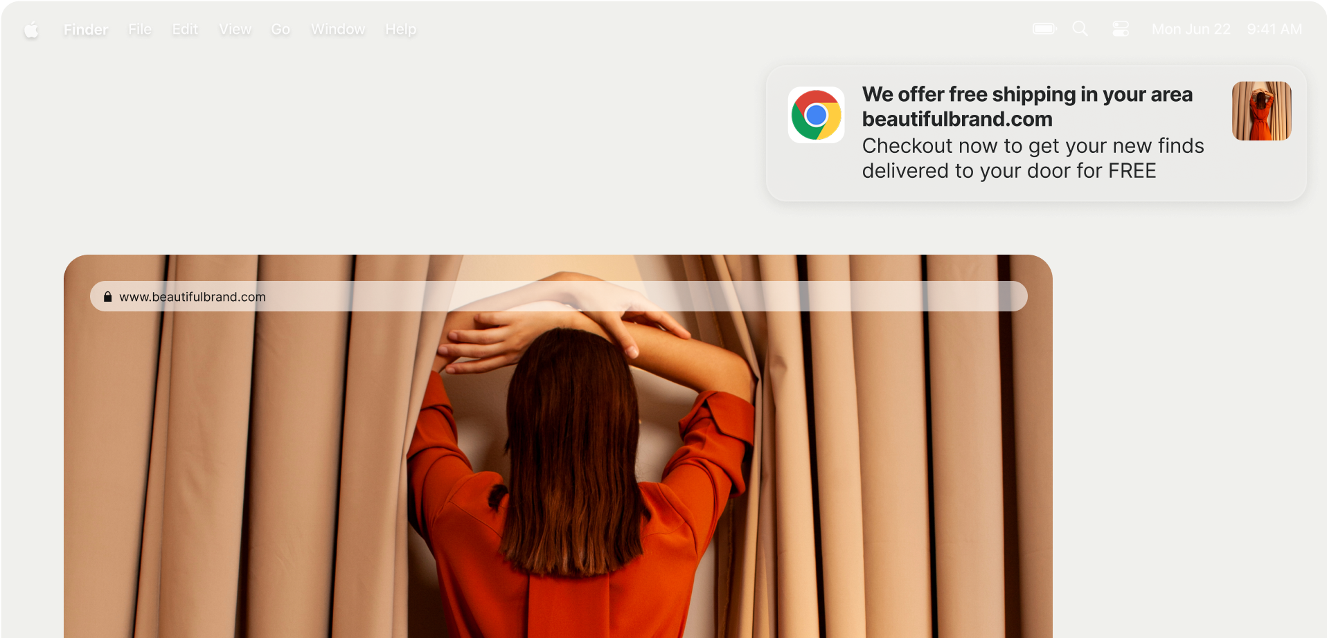 web push- Geo Targeted Promos