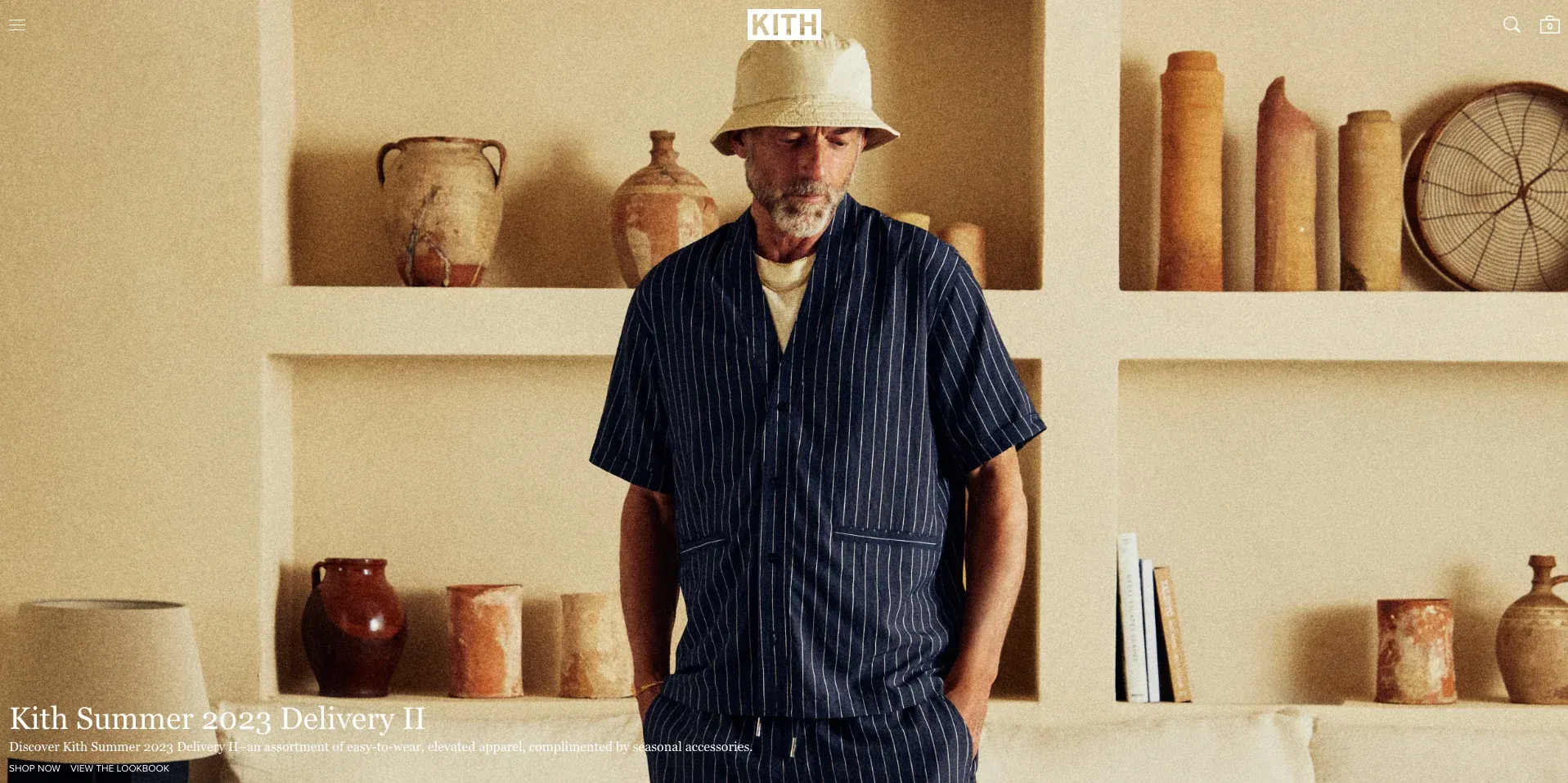 kith store design ecommerce