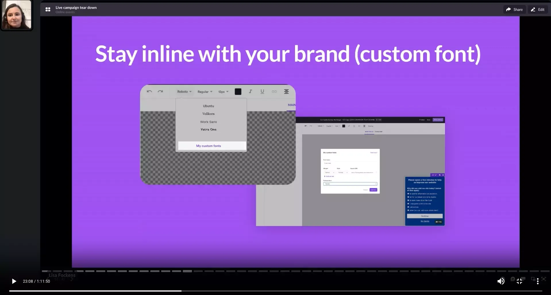 screenshot webinar