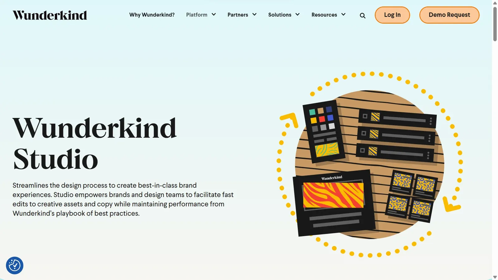 Wunderkind Studio page