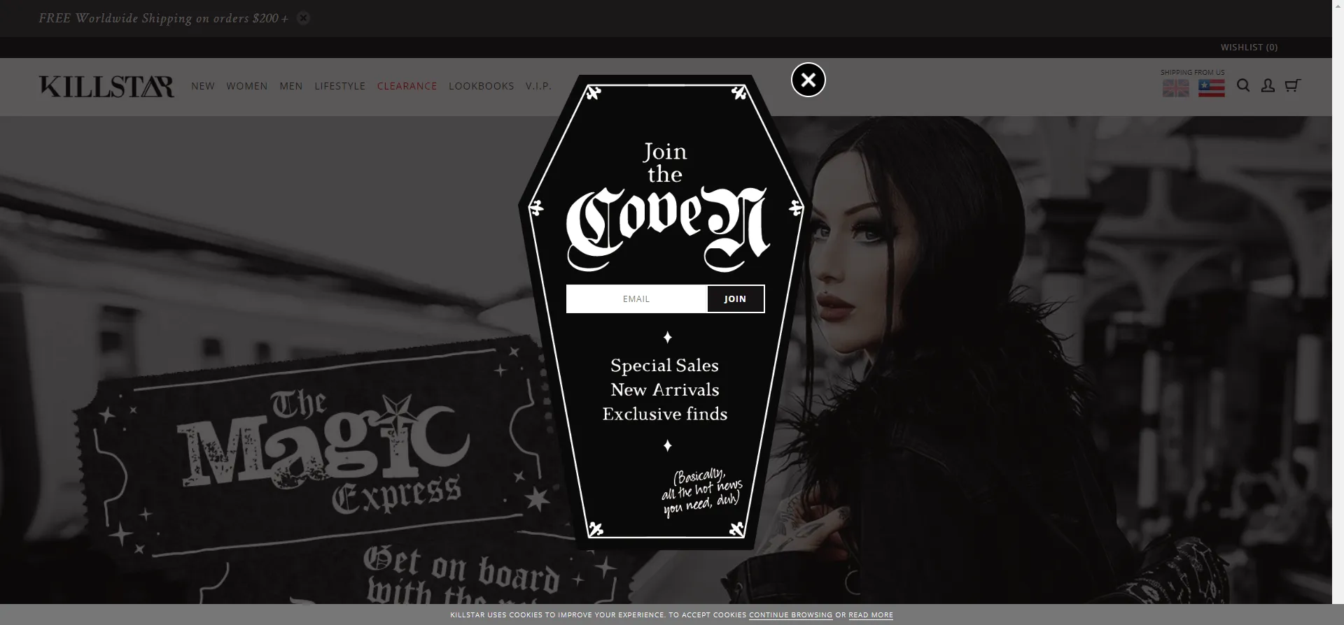 cool popup