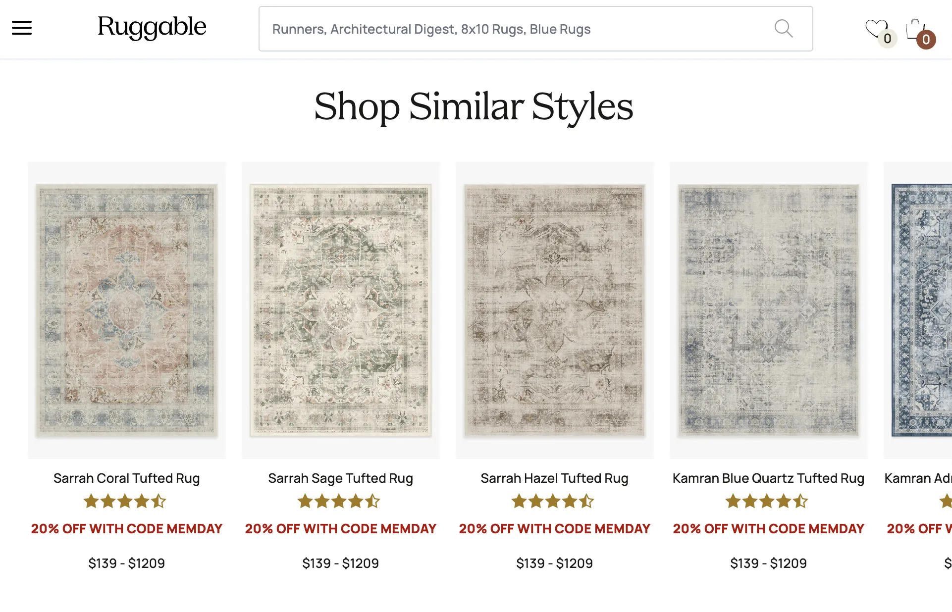 similar styles recommendations