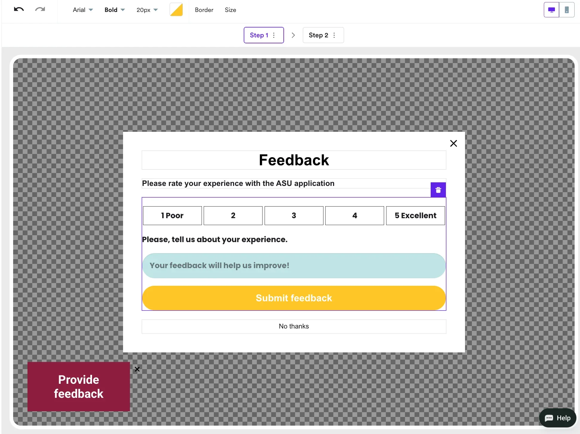feedback campaign university of arizona