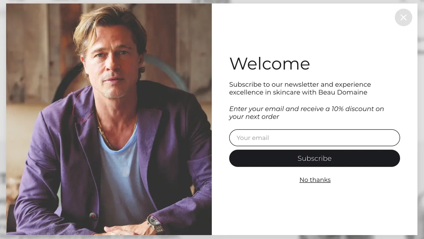 welcome message example