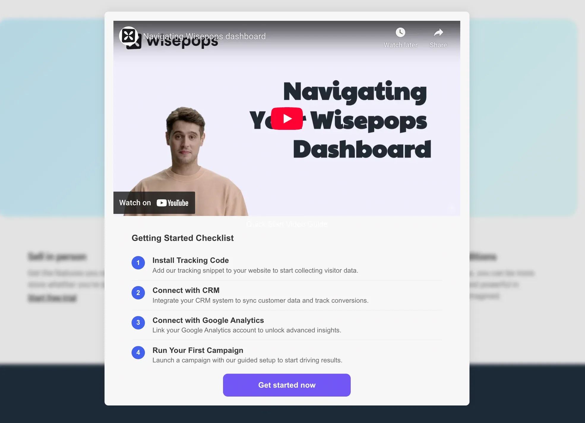 onboarding campaign for new users