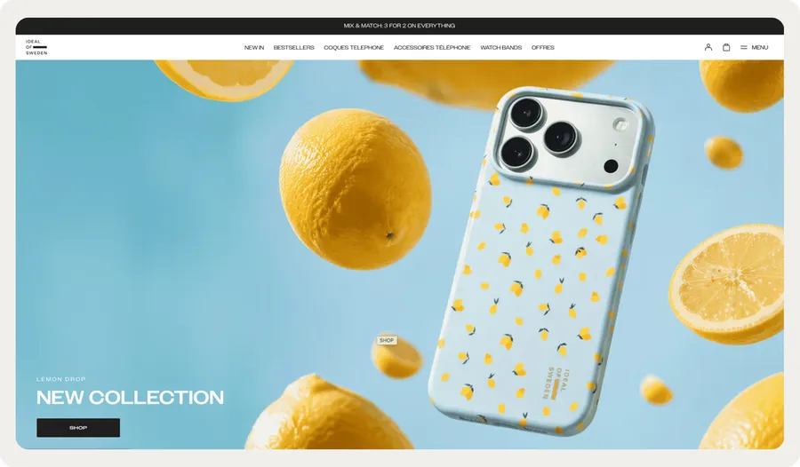 Ideal of Sweden homepage