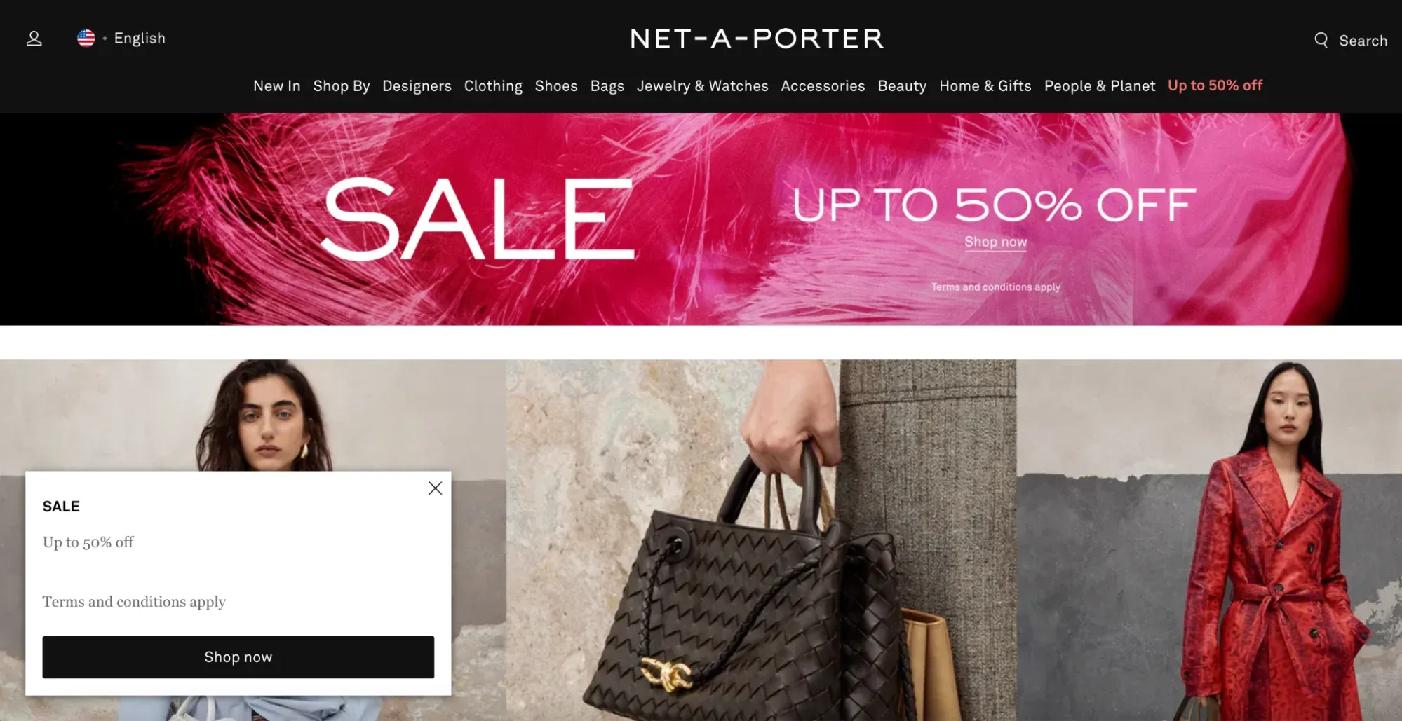 website popup example small