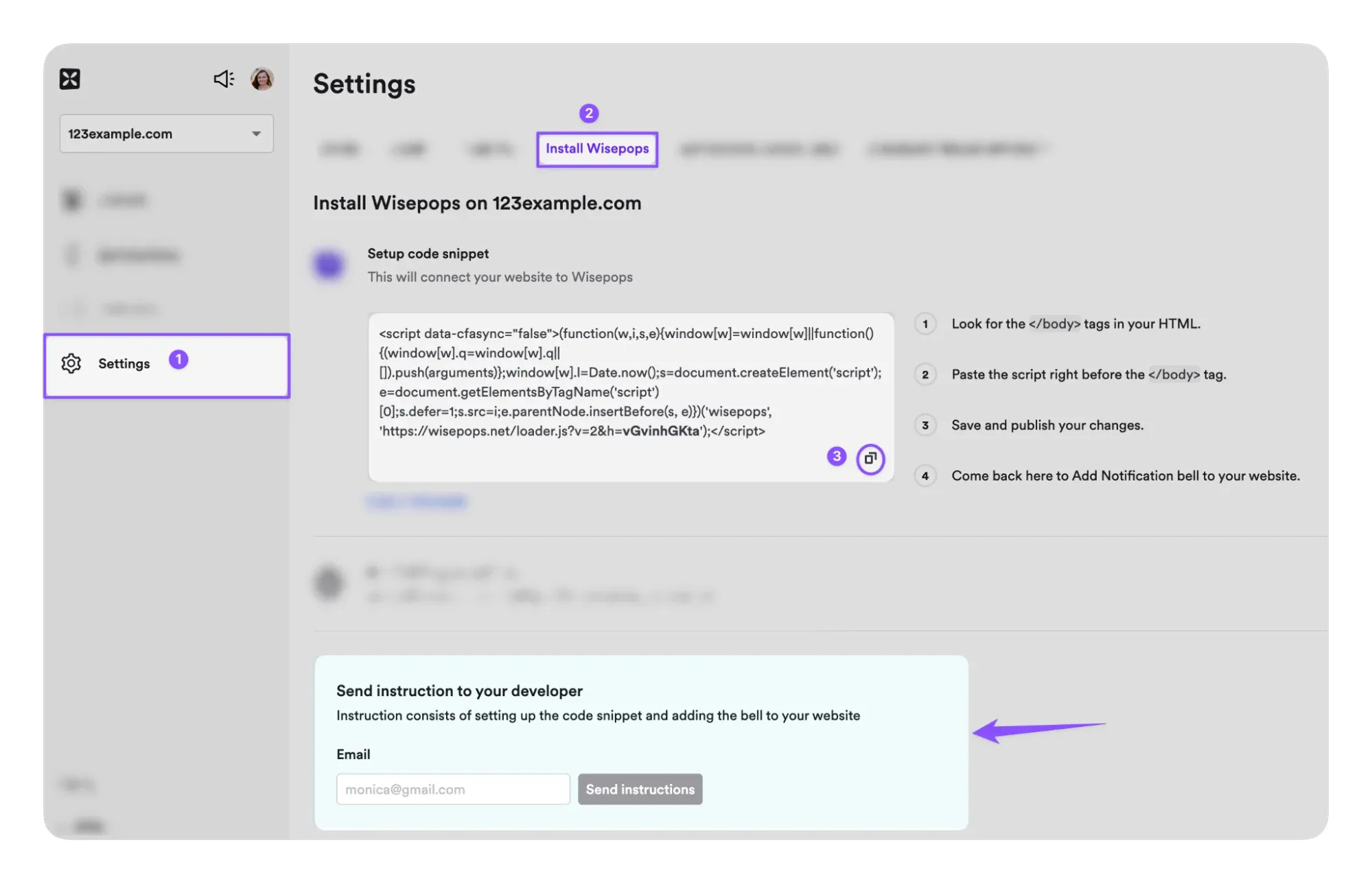 installing popup app