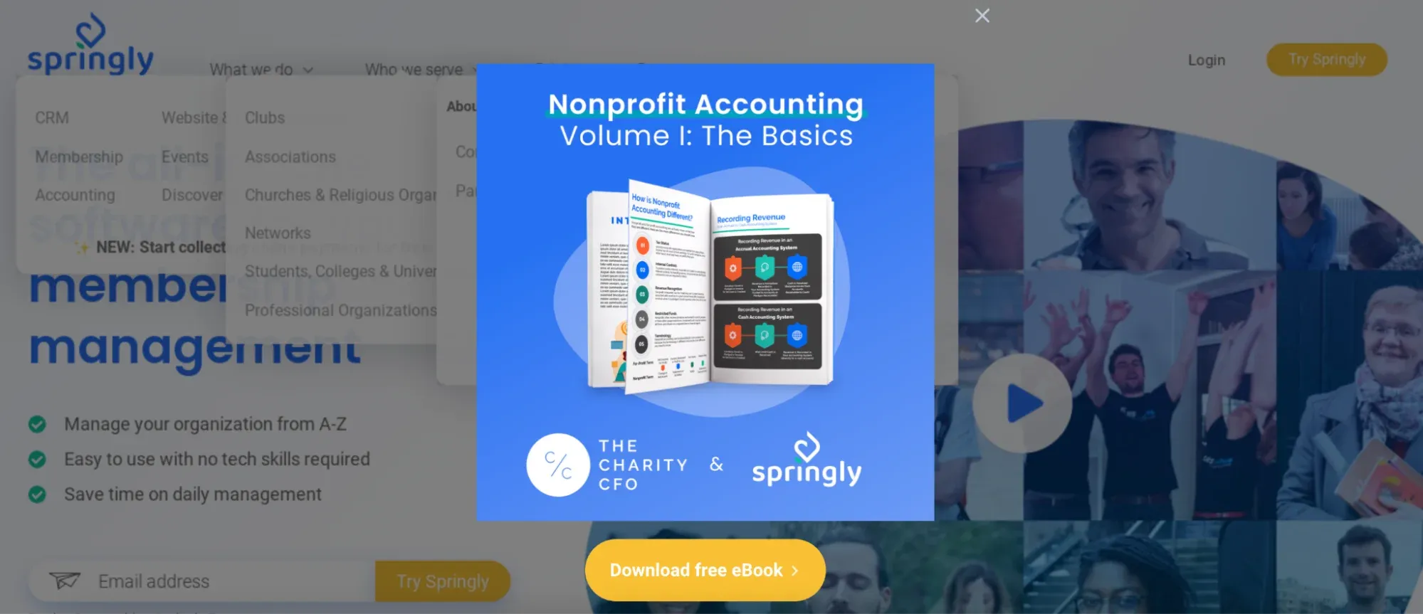 campaign lead magnet popup