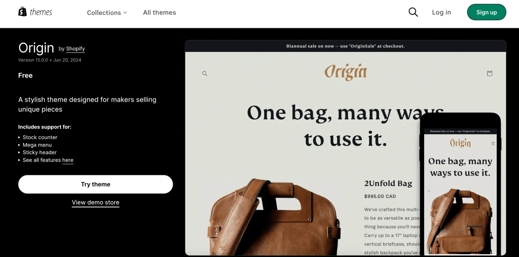 shopify theme