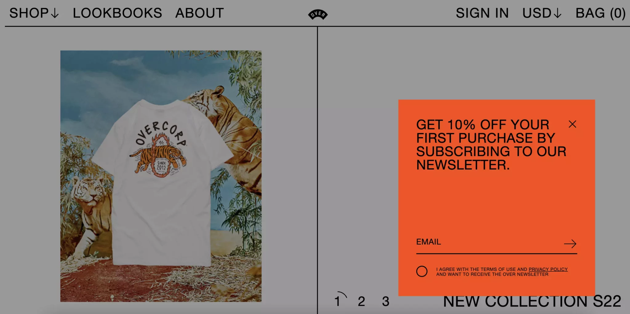 best creative popup design example