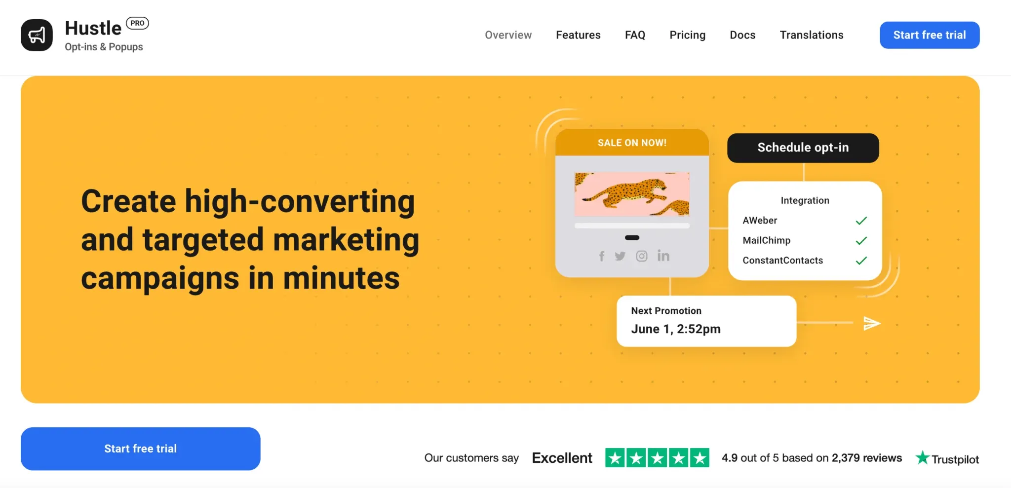 hustle optinmonster alternative