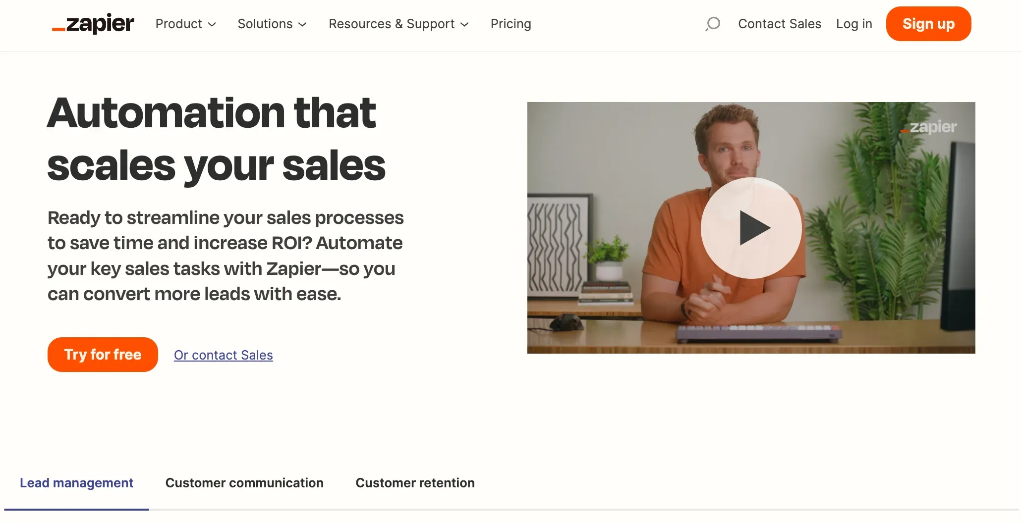 another personalized landing page