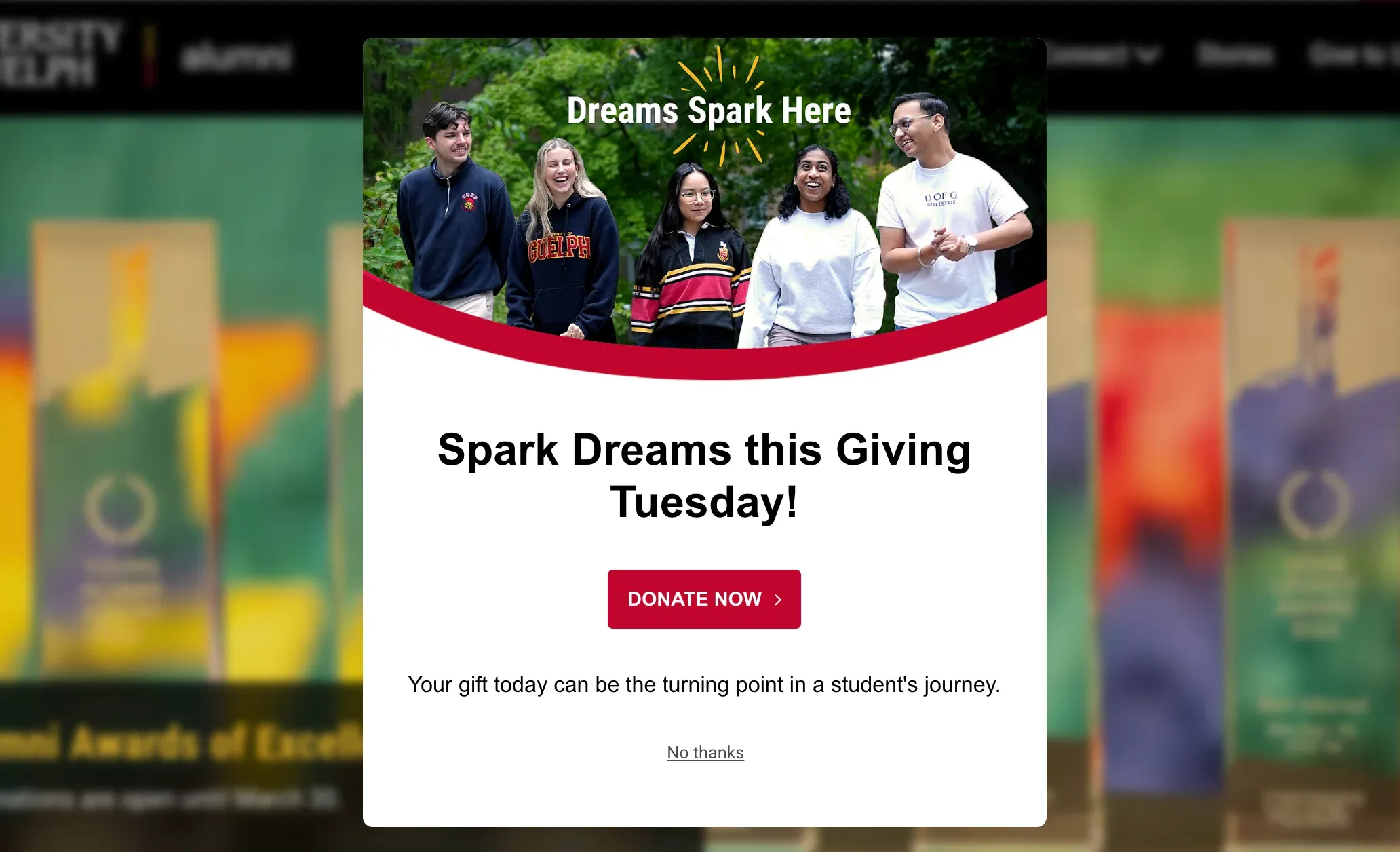 donations campaign