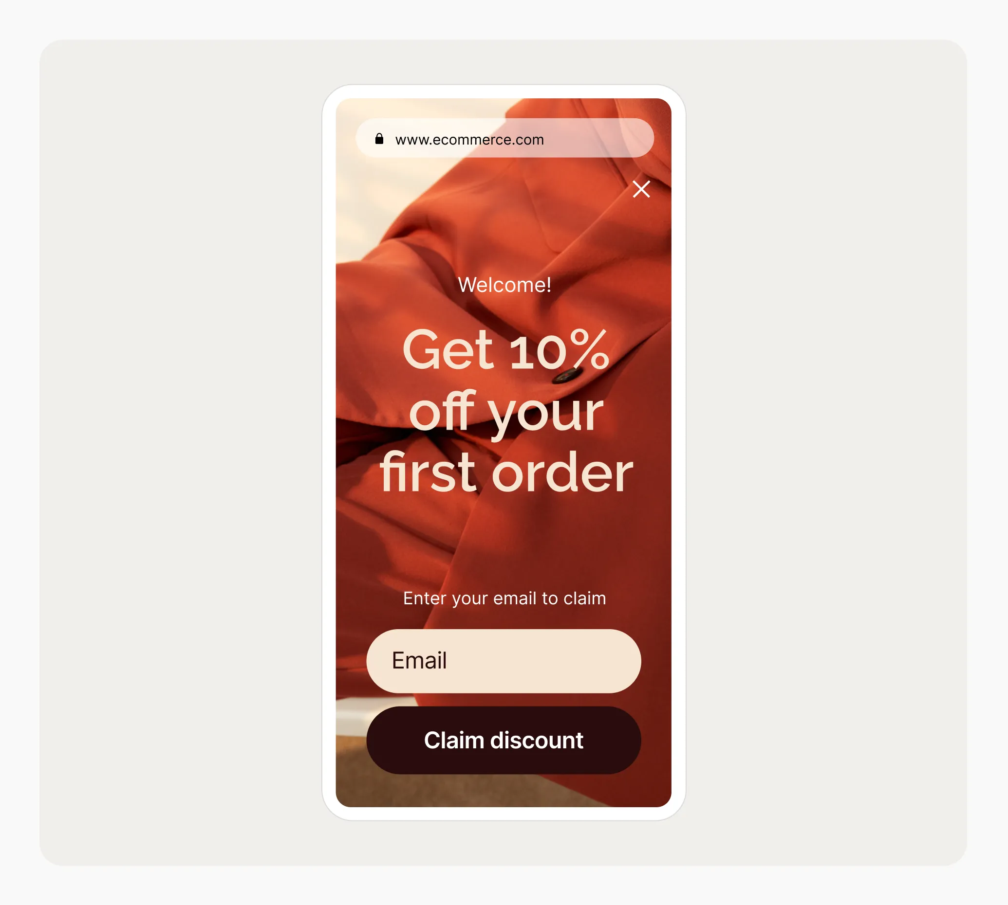 first order discount