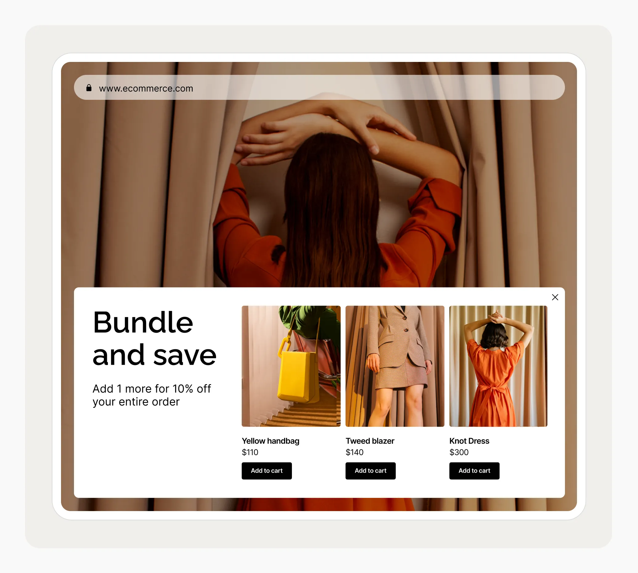 bundle popup