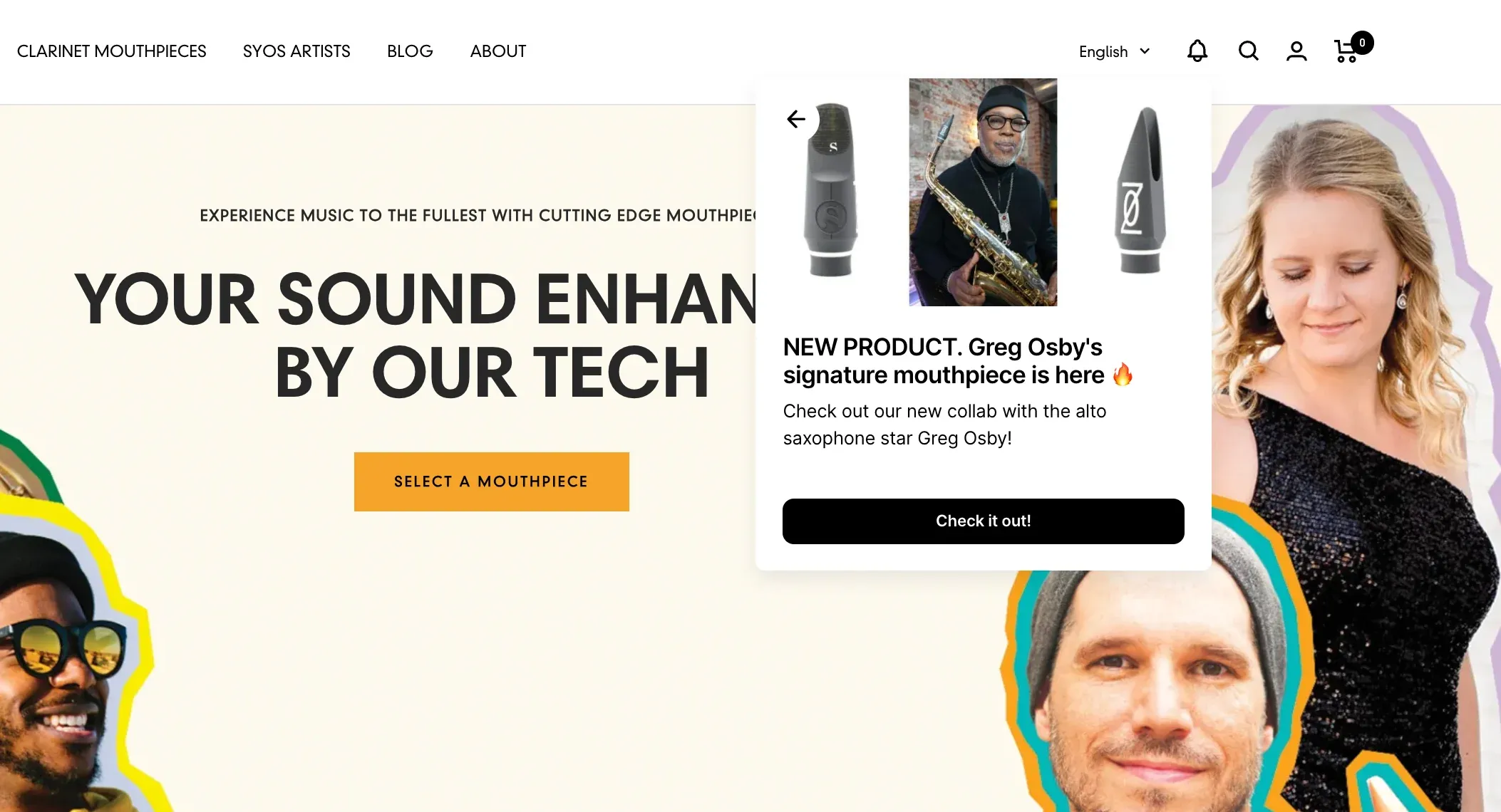 announcing a new product