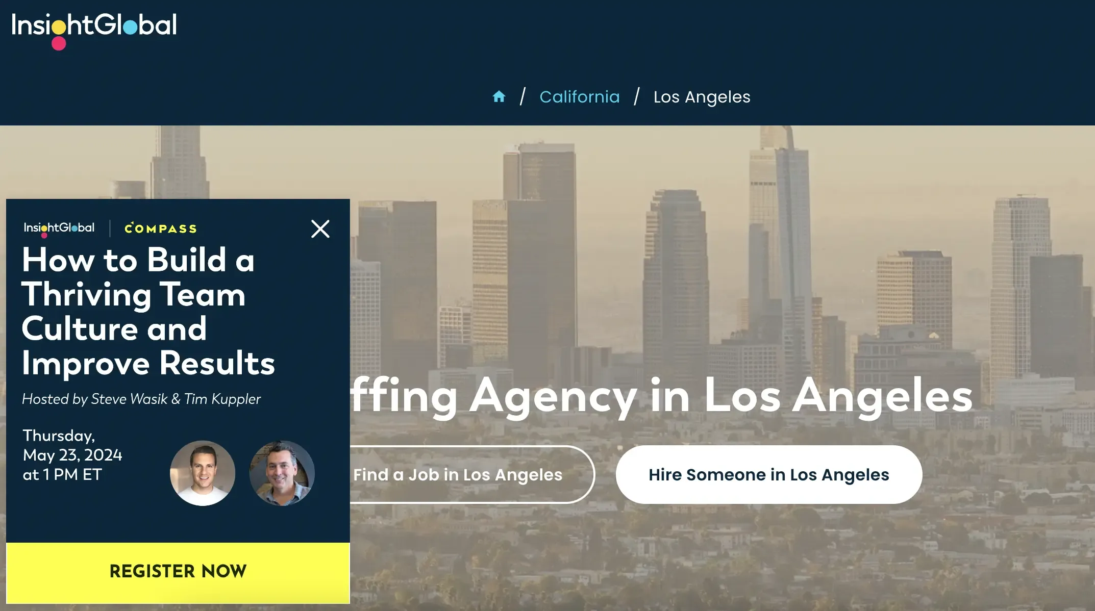 b2b lead generation popup