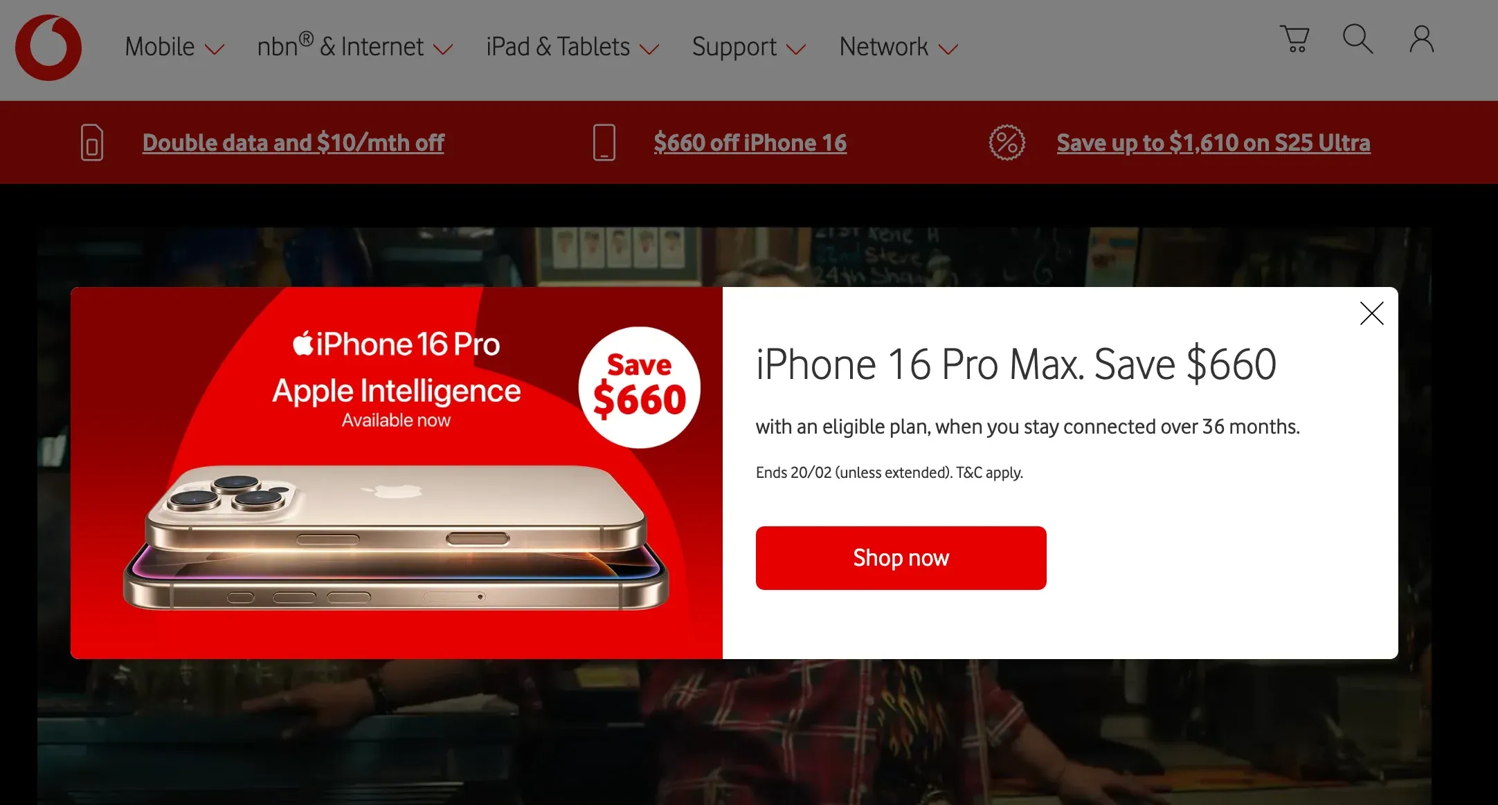 iphone trade in campaign vodafone