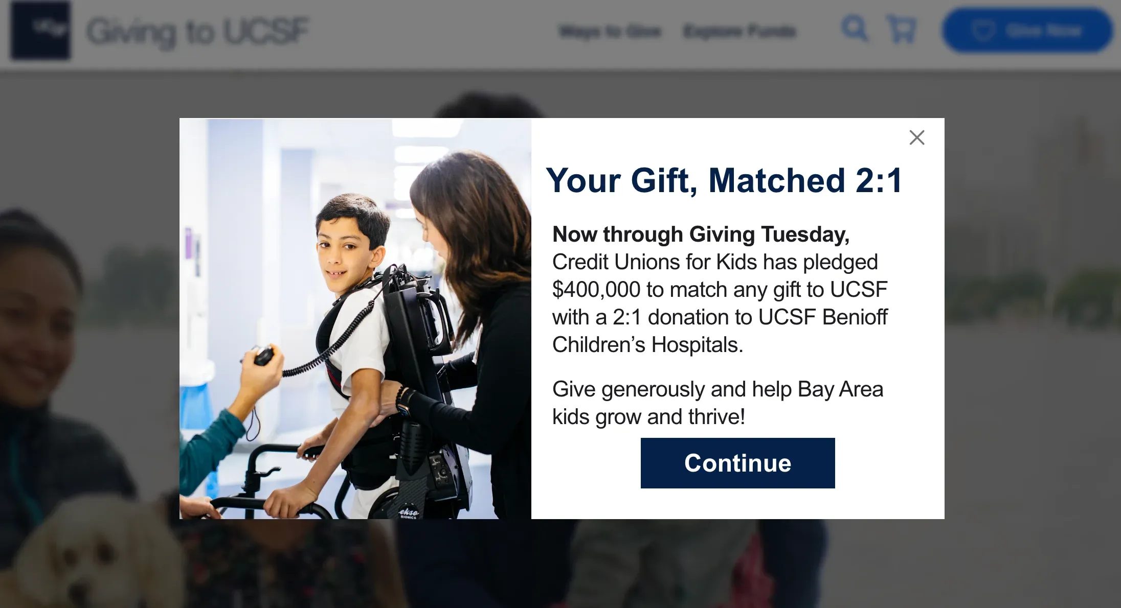 university of california donations campaign