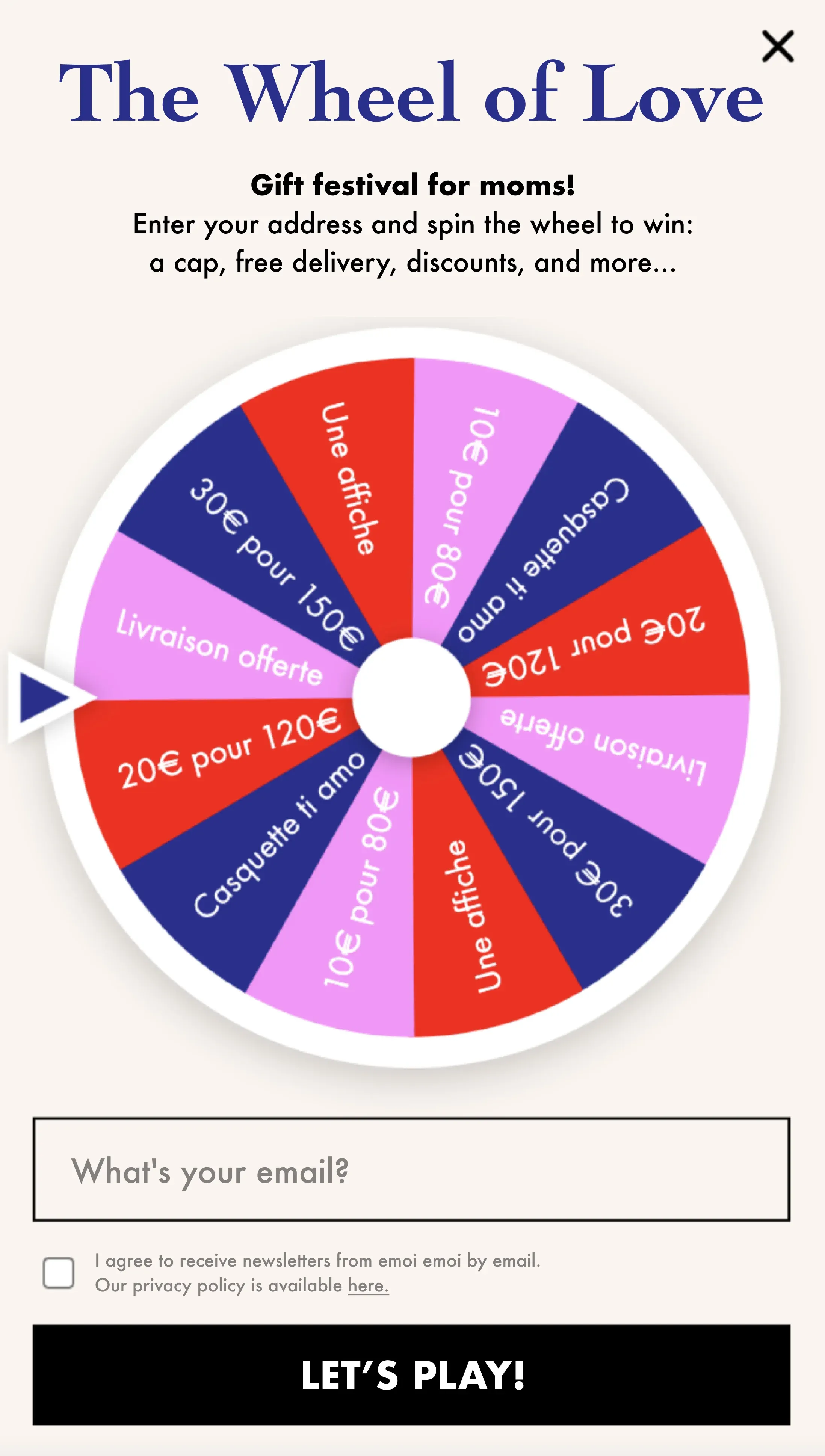 emoi emoi campaign wheel