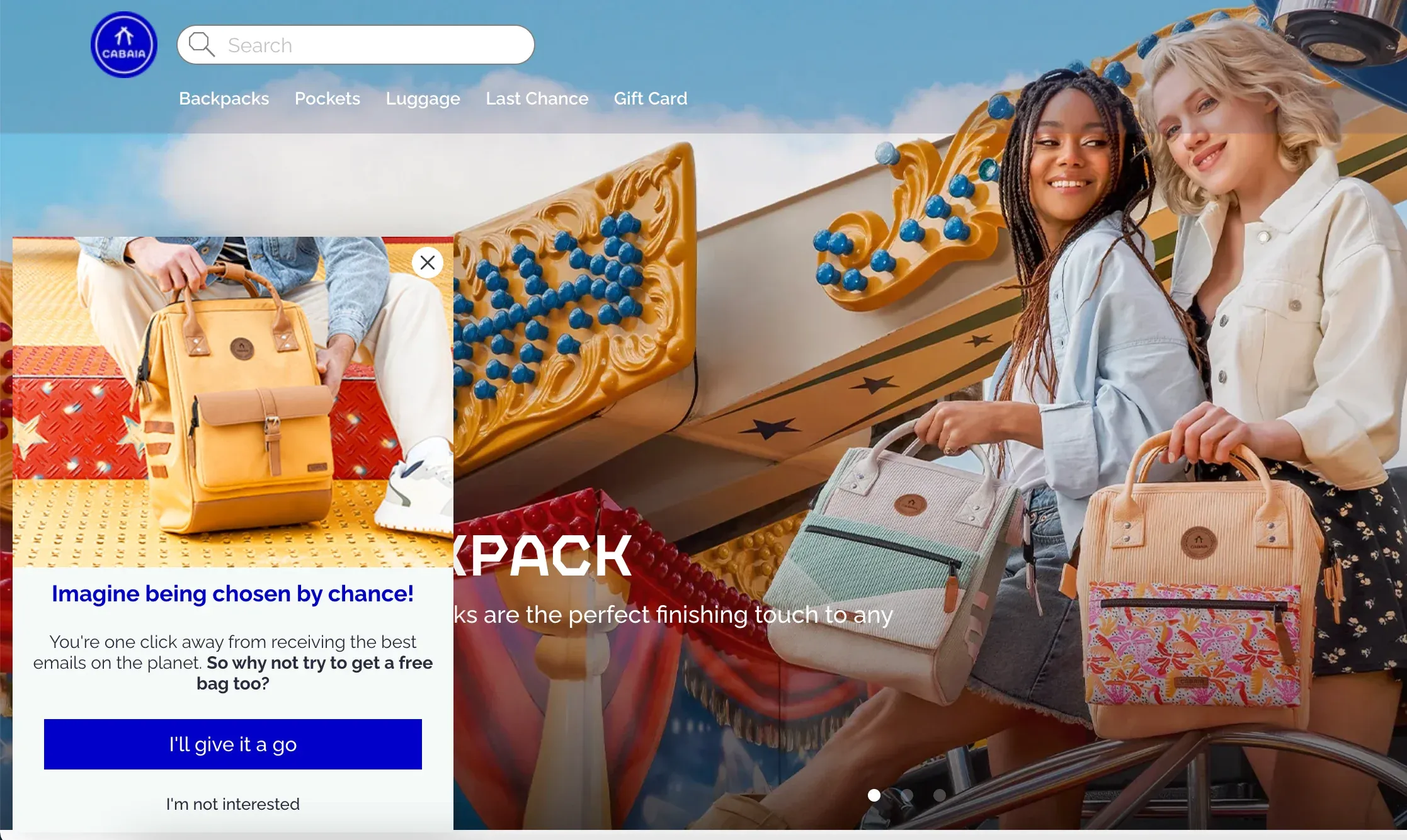wisepops campaign example 5