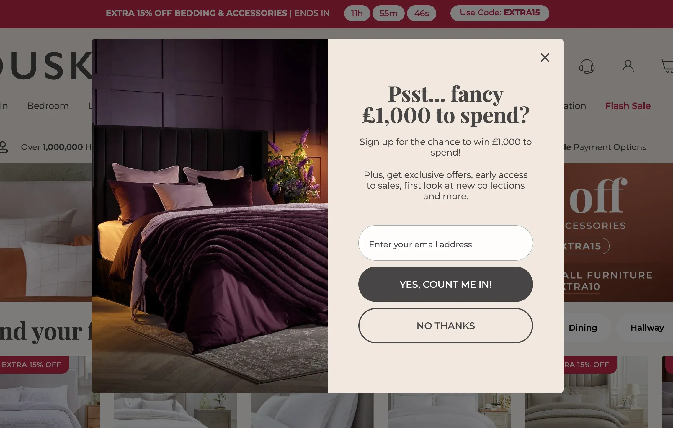 campaign with a gift card