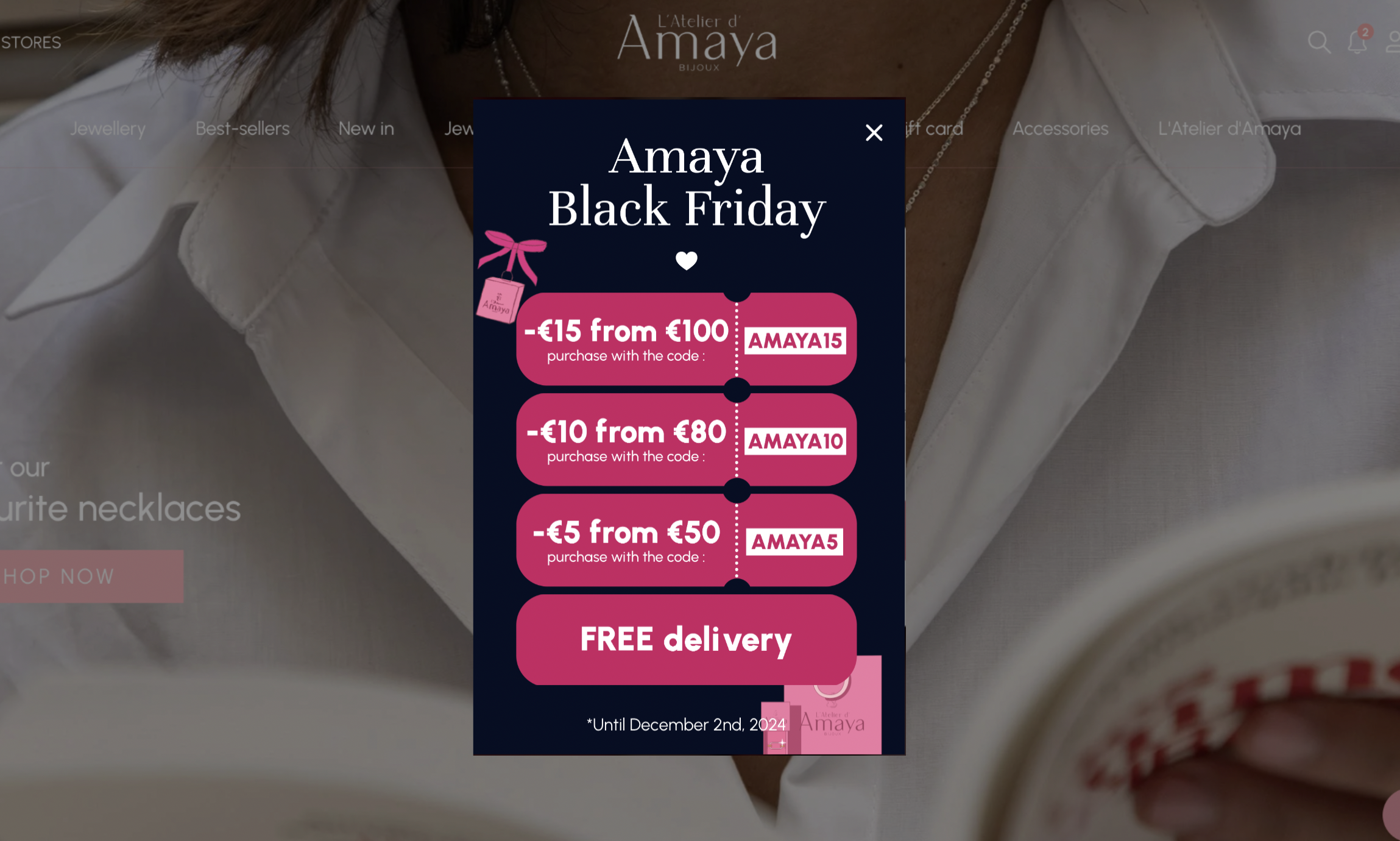 popups for black friday marketing