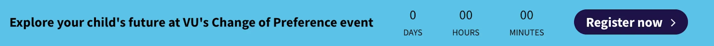 online event promotion victoria university