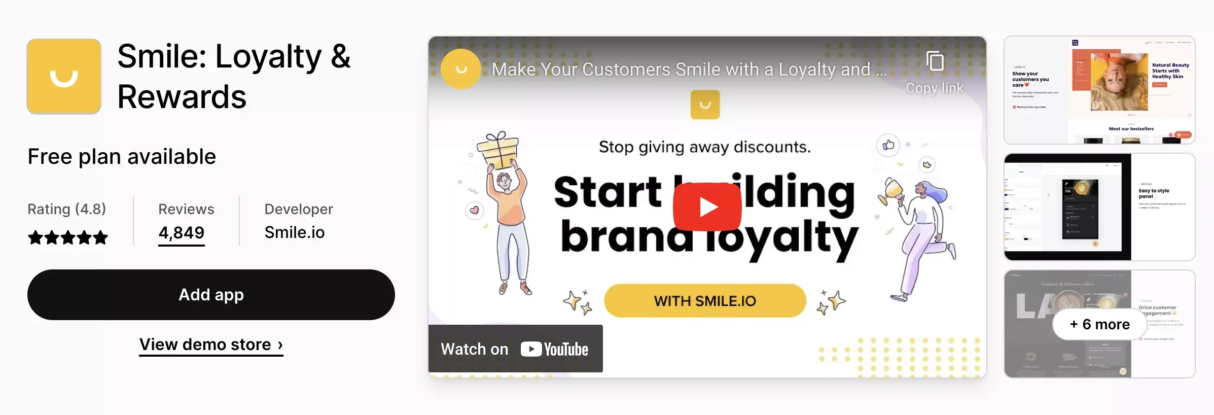 smile io app shopify