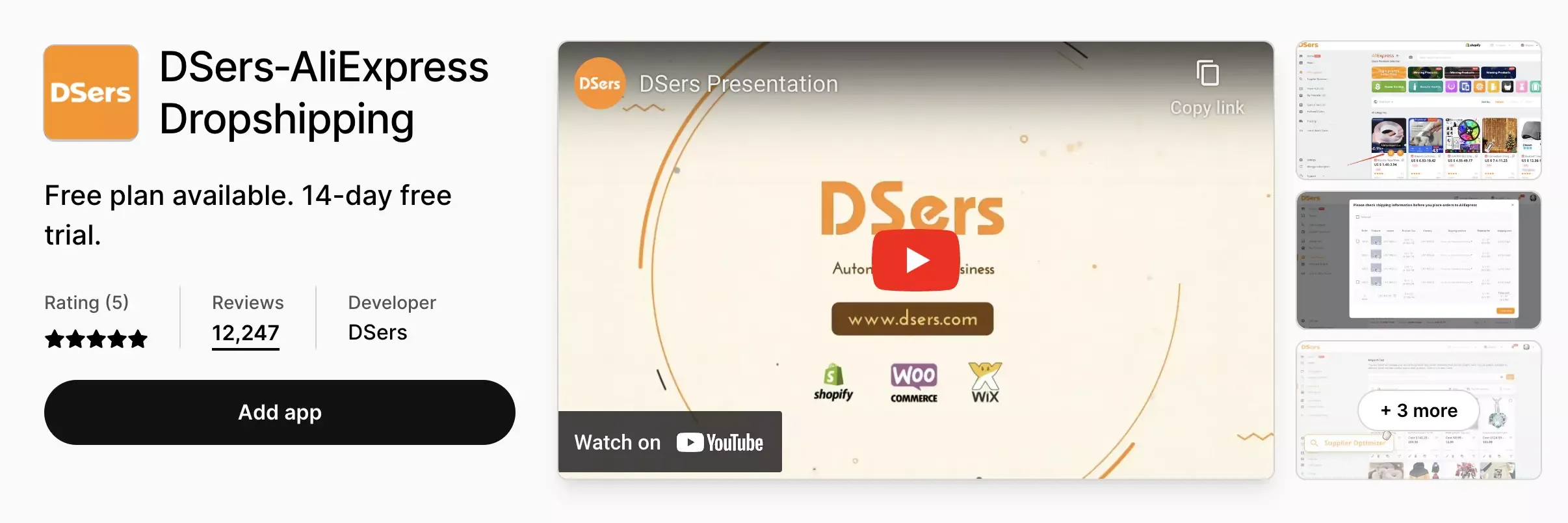dsers dropshipping app shopify