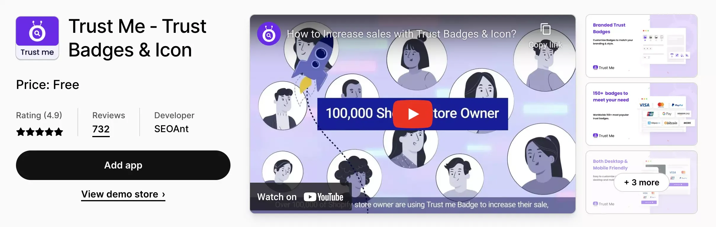 trust me shopify app